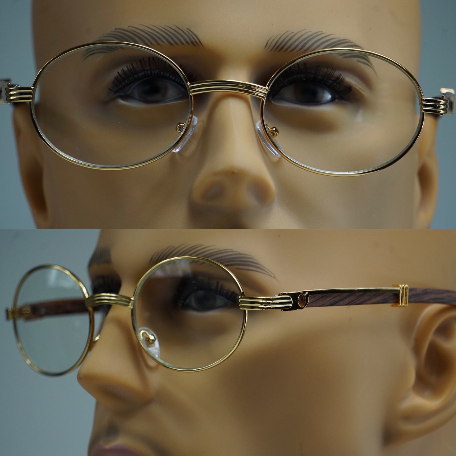 Mens Clear Lens
